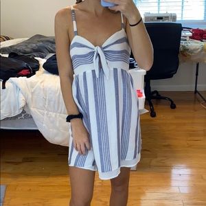 Flowy striped dress